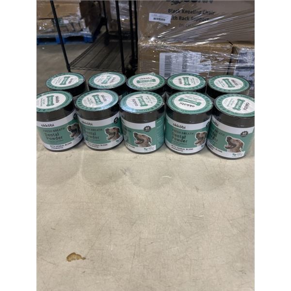 10 PACKS OKKOBI DOG TEETH CLEANING POWDER