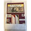 Image 6 : 5 - 1 MILLION DOLLAR USA SEPCIAL NOVELTY BILLS PLUS 5 PACKS OF STAMPS