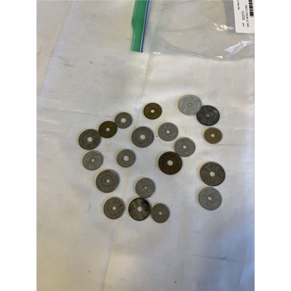 BAG OF WORLD COINS