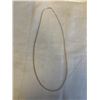 Image 1 : STERLING SILVER CHAIN, MARKED 925, EXTRA LENGTH 27"