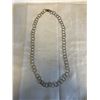 Image 1 : STERLING SILVER LINKS NECKLACE 29" LONG