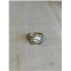 Image 1 : 925 STERLING SILVER RING, SIZE 8 WEIGHT 9.5G