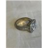 Image 2 : 925 STERLING SILVER RING, SIZE 8 WEIGHT 9.5G