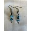 Image 2 : 4 PAIRS OF VINTAGE ART AND MURANO GLASS BEADS EARRINGS