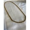 Image 2 : GOLD TONE TWSITED LINKS CHAIN NECKLACE, EXTRA LENGTH