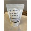 Image 1 : APPROX 2LBS WORLD COINS