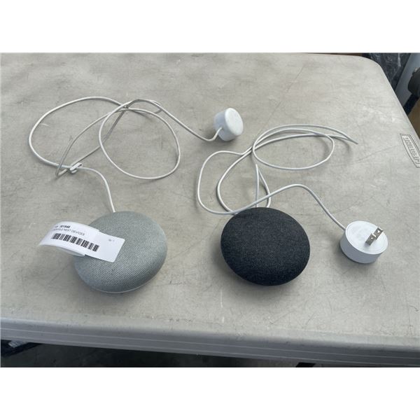 2 GOOGLE NEST DEVICES