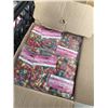 Image 2 : CRATE AND BOX OF NEW PACKS OF BEADS