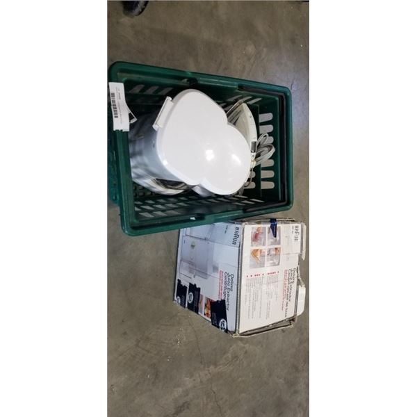 BRAUN JUICER, COFFEE MAKER AND STEAM IRON