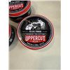 Image 2 : $210 RETAIL 3 NEW UPPERCUT DELUXE POMADESTRONG HOLD HIGH SHINE 300G / 10.5 OZ TINS RETAIL $70 EACH, 