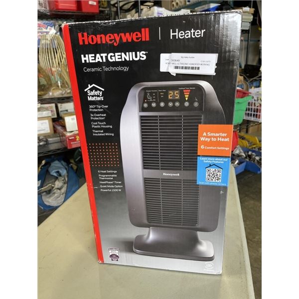 HONEYWELL HEAT GENIUS CERAMIC TECHNOLOGY HEATER WORKING