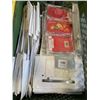 Image 2 : 3 CRATES OF NEW OLD STOCK - OFFICE SUPPLIES, 50/50 TICKETS, PART FAVOURS, ETC