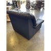 Image 4 : "WILMA" MADE IN ITALY BLACK LEATHER CHAIR