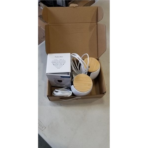 3 FURBO PET MONITORING CAMERAS ALL WORKING WITH CORDS 2 ARE AUTOMATIC TREAT DISPENSING