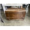 Image 1 : THE HONDRICH FURNITURE COMPANY RED CEDAR CHEST - MADE IN EARLY 1900'S