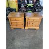 Image 1 : PAIR OF 3 DRAWER NIGHTSTANDS