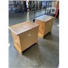 Image 4 : PAIR OF 3 DRAWER NIGHTSTANDS