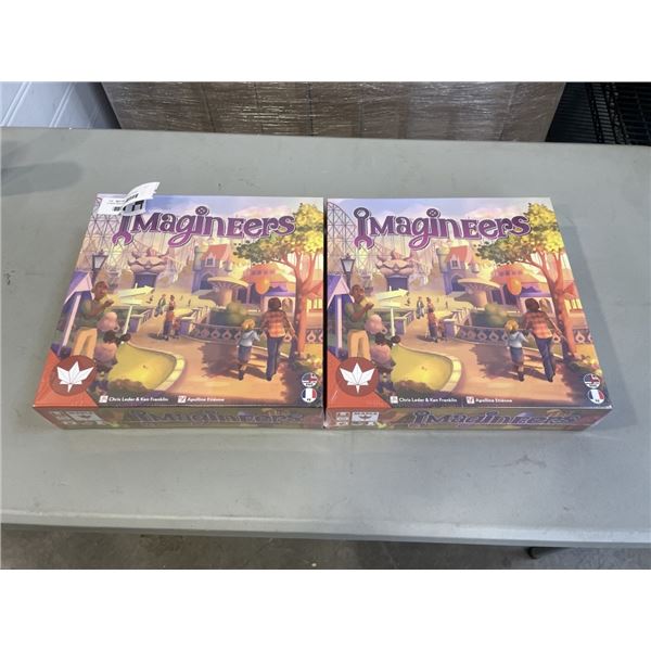 2 NEW IMAGINEERS BOARD GAMES