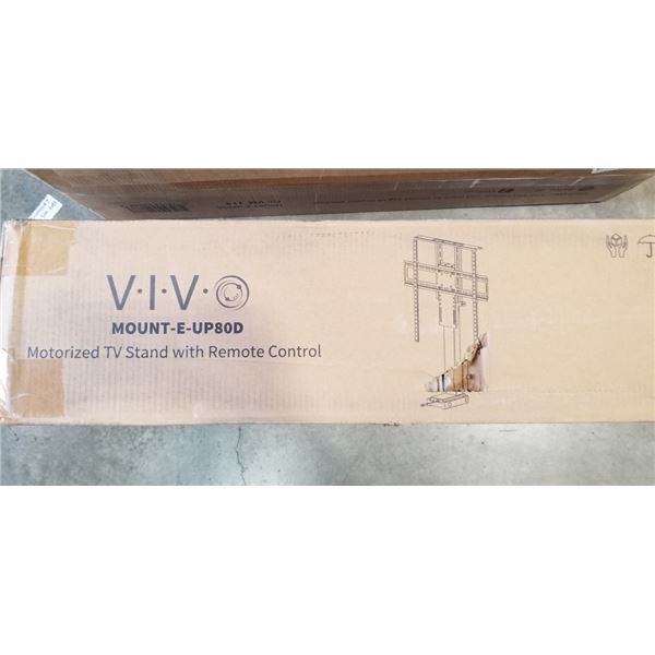 VIVO MOTORIZED TV STAND WITH REMOTE CONTROL