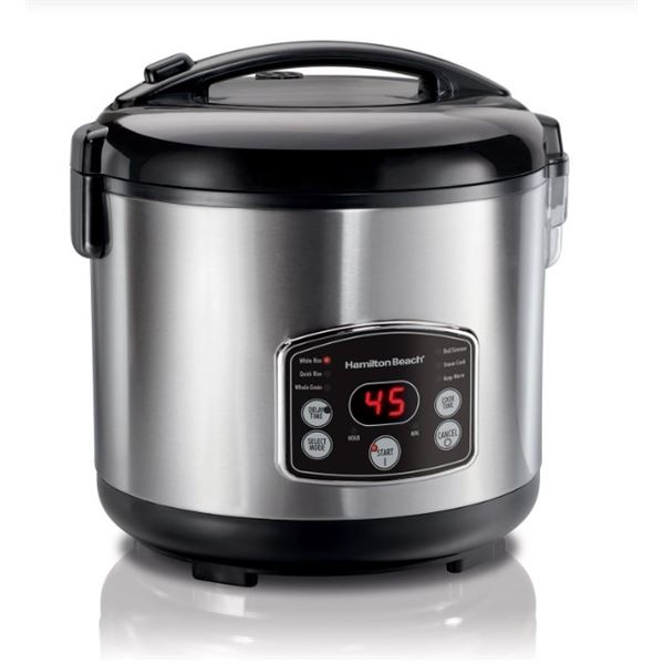 HAMILTON BEACH RICE COOKER - TESTED WORKING