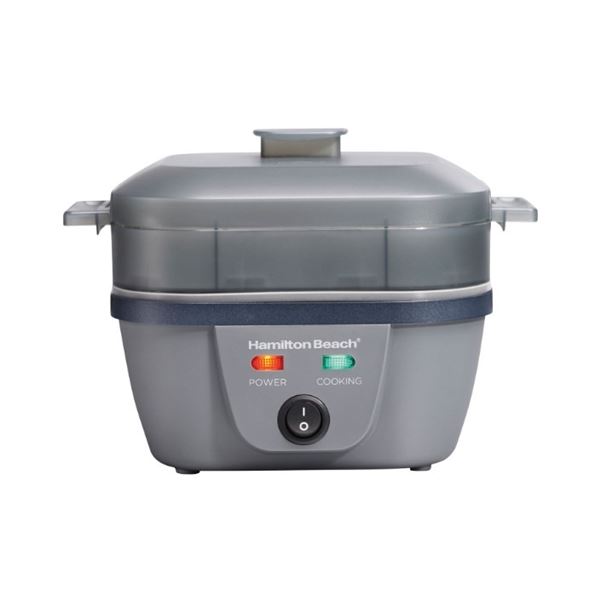 HAMILTON BEACH EGG BITES PLUS EGG COOKER - TESTED WORKING