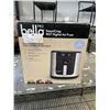 Image 2 : BELLA PRO 8QT SMART CRISP DIGITAL AIR FRYER W/ EVERGOOD CERAMIC - TESTED WORKING, RETAIL $159