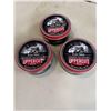 Image 1 : $210 RETAIL 3 NEW UPPERCUT DELUXE POMADESTRONG HOLD HIGH SHINE 300G / 10.5 OZ TINS RETAIL $70 EACH, 