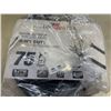 Image 2 : AS NEW 75FT BLACK  INDOOR OUTDOOR HEAVY DUTY LIGHTED 3 WIRE GROUNDED EXTENSION CORD 12AWG