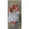 Image 2 : 25 FEET ORANGE EXTENSION CORD 14 AWG