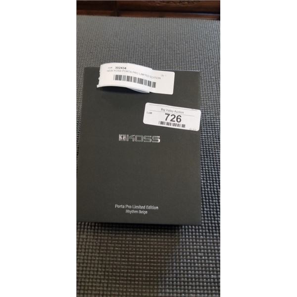 NEW KOSS PORTA PRO LIMITED EDITION RHYTHM BEIGE HEADSET