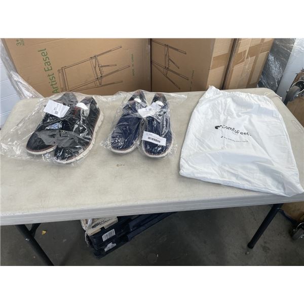 2 NEW PAIRS OF SIZE 10.5 DRESS SHOES