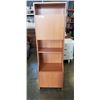 Image 1 : MAPLE FINISH 6FT DISPLAY SHELF