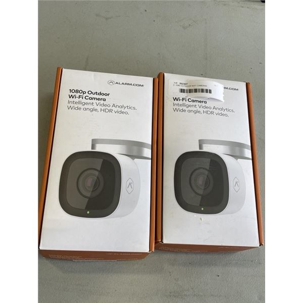 2  1080 OUTDOOR WIFI CAMERAS