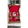 Image 1 : JEWELLERY BOX AND ASSORTED ESTATE JEWELLERY