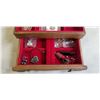 Image 3 : JEWELLERY BOX AND ASSORTED ESTATE JEWELLERY