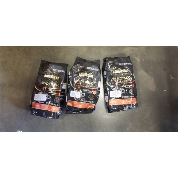 3 BAGS LAVAZZA ESPRESSO BARISTA  GRAN CREMA MEDIUM ROAST (1 KG EACH)