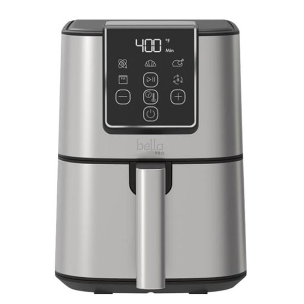 BELLA PRO 4QT DIGITAL SLIM AIR FRYER - TESTED WORKING, RETAIL $199