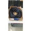 Image 1 : BLACK EXTENSION CORD APPROX 75 FEET 10 AWG
