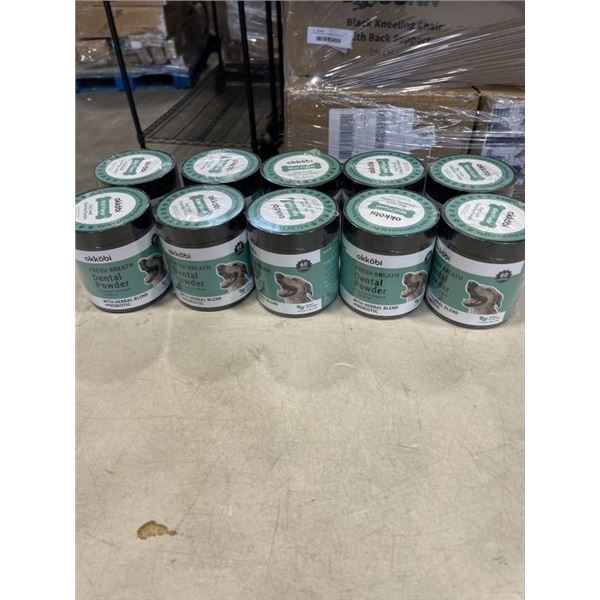 10 PACKS OKKOBI DOG TEETH CLEANING POWDER