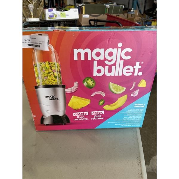MAGIC BULLET 17-PIECE BLENDER WORKING