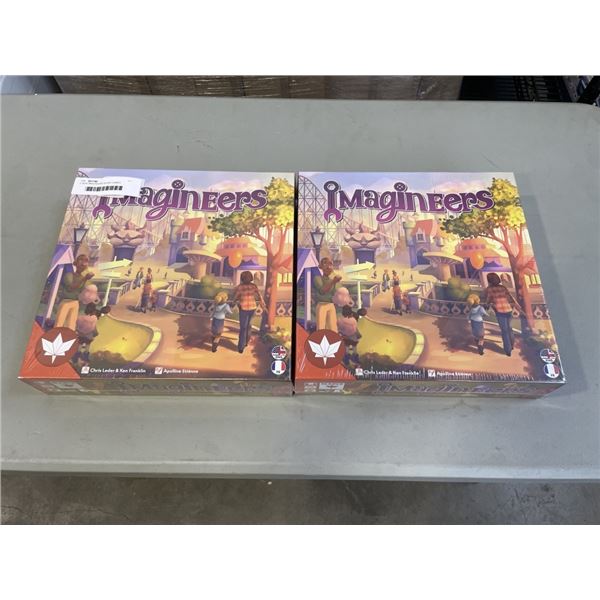 2 NEW IMAGINEERS BOARD GAMES