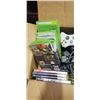 Image 2 : XBOX CONSOLE AND ASSORTED GAMES, CONTROLLERS AND ACCESSORIES