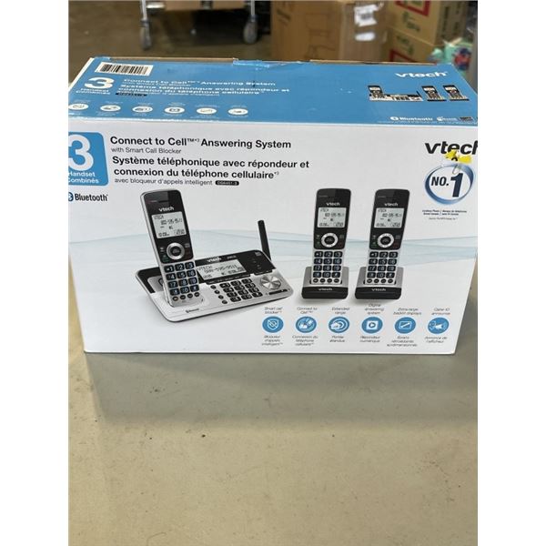 VTECH CONNECT TO CELL ANSWERING 3 PHONE SYSTEM