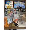 Image 2 : BOX OF KIDS TOYS AND BOX OF NEW LIGHT UP FACE MASKS