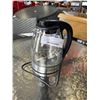 Image 1 : AS NEW HAMILTON BEACH COMPACT 1L GLASS ELECTRIC KETTLE - TESTED WORKING