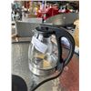 Image 2 : AS NEW HAMILTON BEACH COMPACT 1L GLASS ELECTRIC KETTLE - TESTED WORKING