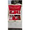 Image 1 : JEWELLERY BOX AND ASSORTED ESTATE JEWELLERY