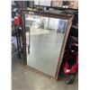 Image 2 : LARGE ANTIQUE GUILT FRAMED MIRROR, SOME DAMAGE, 53 X 36 INCH