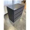 Image 2 : BLACK 3 DRAWER DRESSER