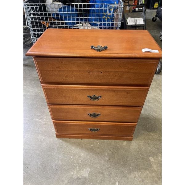 MAPLE 4 DRAWER DRESSER